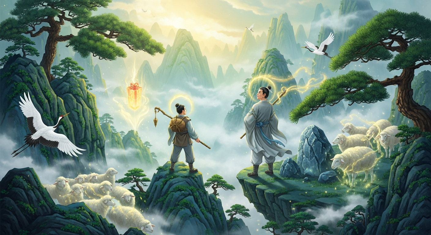 The Herbalist Who Turned Away — Wong Tai Sin and the Gift That Was Refused